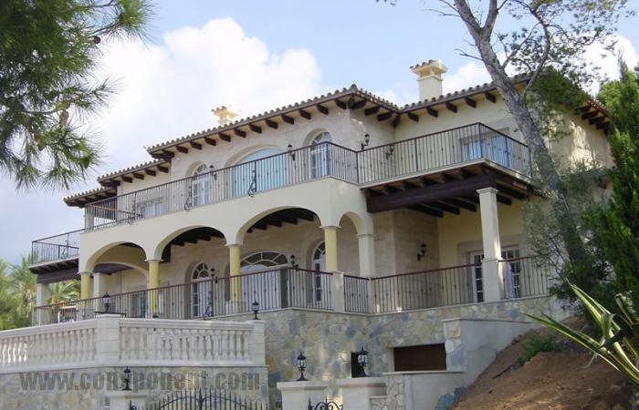 Fachada casa consponent